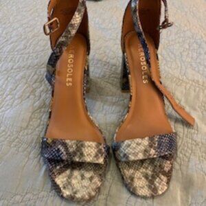 Aerosoles Blue Snake Sandals